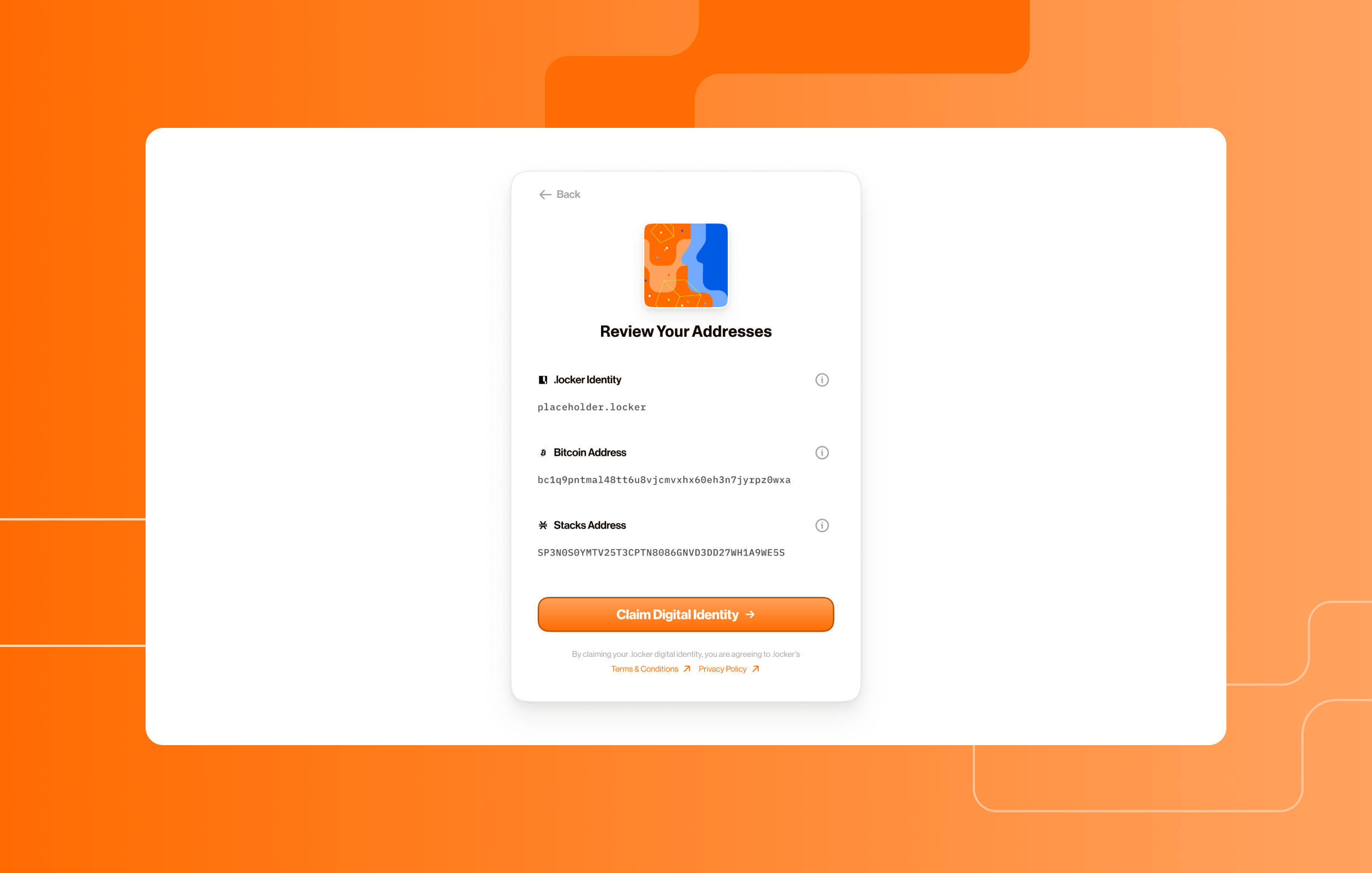 6a. Onboarding Flow - Review Single Address.png