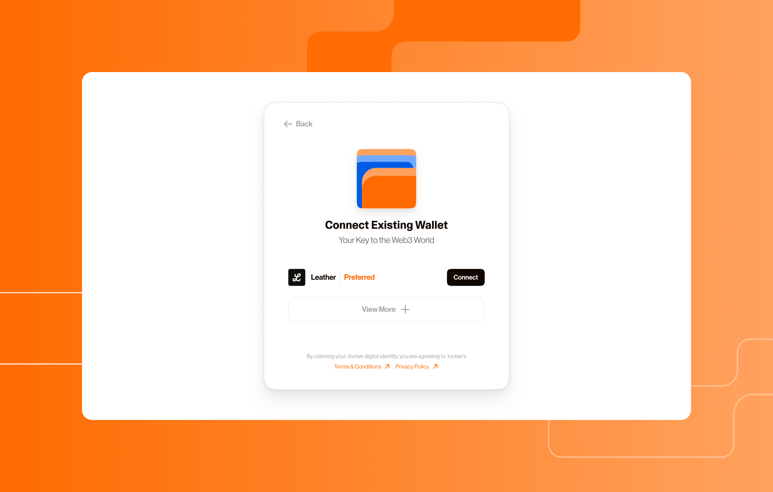 3a. Onboarding Flow - Connect Existing Wallet.png